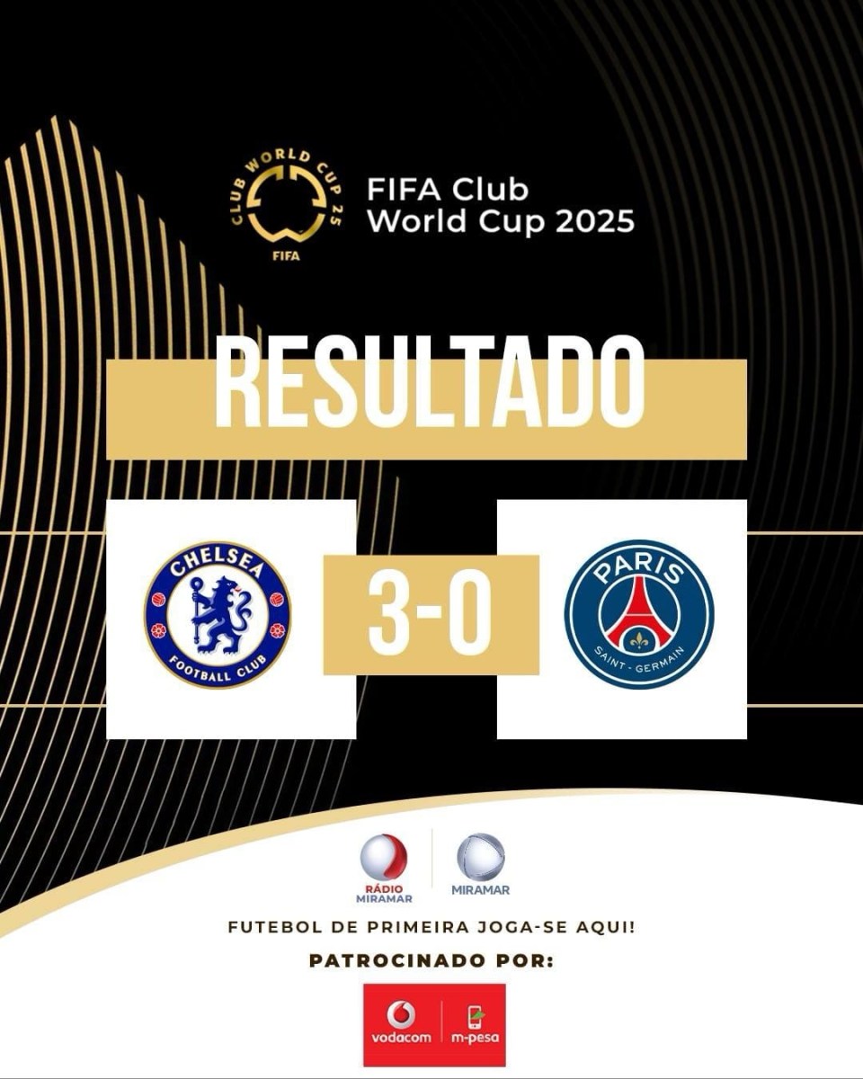 Chelsea 3–0 PSG – Os Blues conquistam o mundo e escrevem história em Nova Jersey