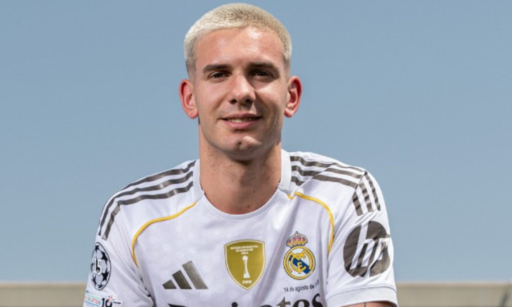Mastantuono é apresentado no Real Madrid e vai usar a camisa número 30: ‘Darei a vida pelo clube’