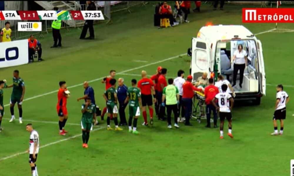 Ambulancia em campo altos x santa cruz