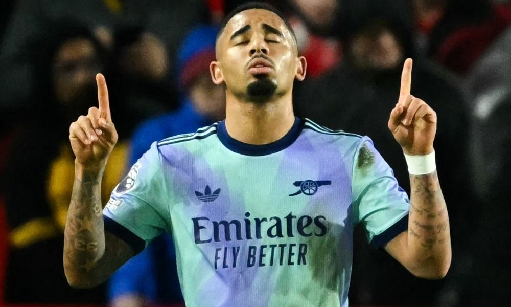 Arsenal deixa Gabriel Jesus fora da lista da Champions e inscreve apenas três atacantes