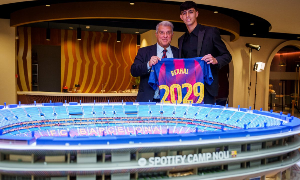 Barcelona renova com joia espanhola Marc Bernal e fixa multa rescisória em R$ 3,1 bilhões