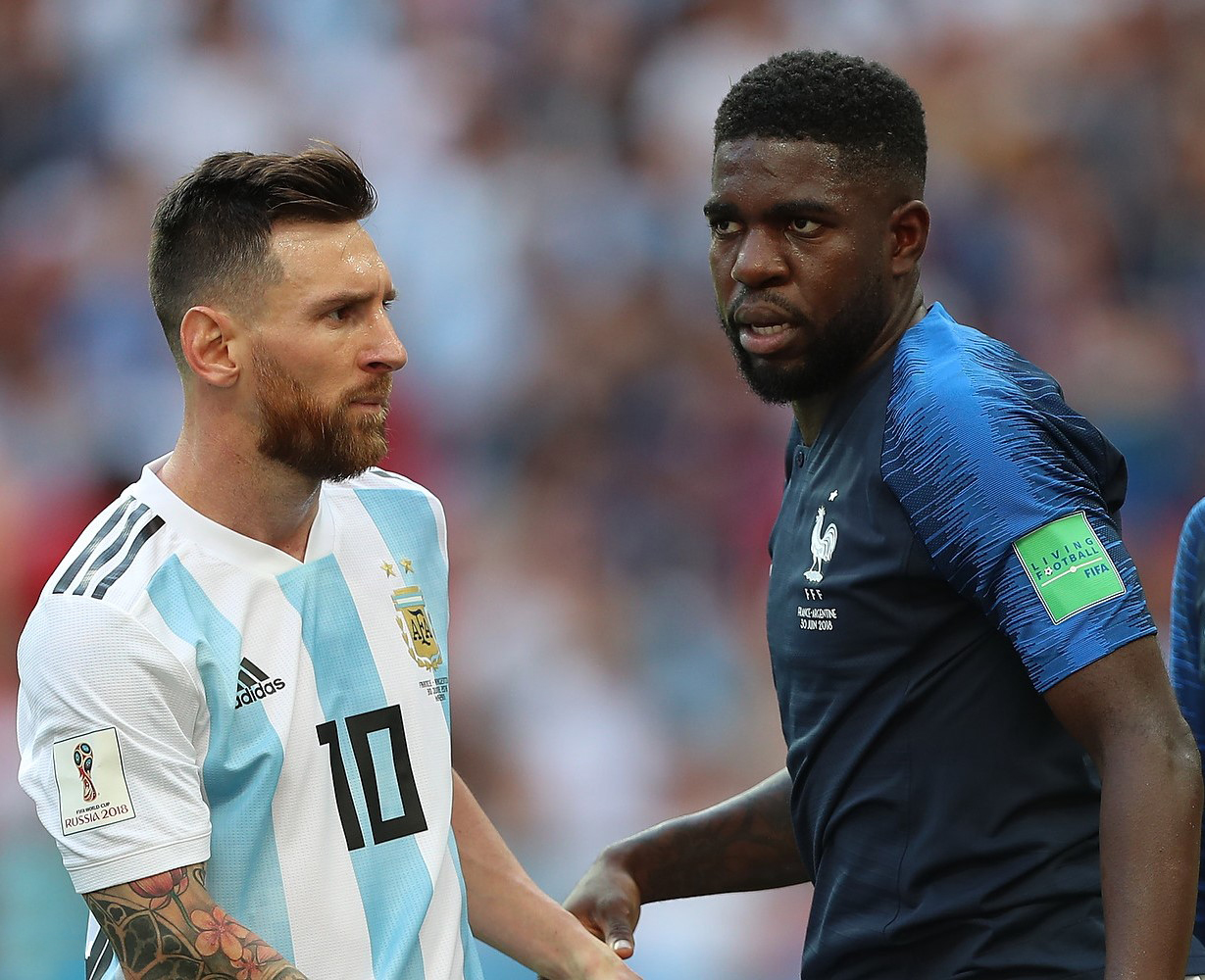 Campeão mundial em 2018 Samuel Umtiti se despede do futebol aos 31 anos
