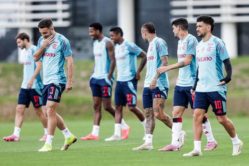 Confira a provável escalação do Flamengo para enfrentar o Juventude