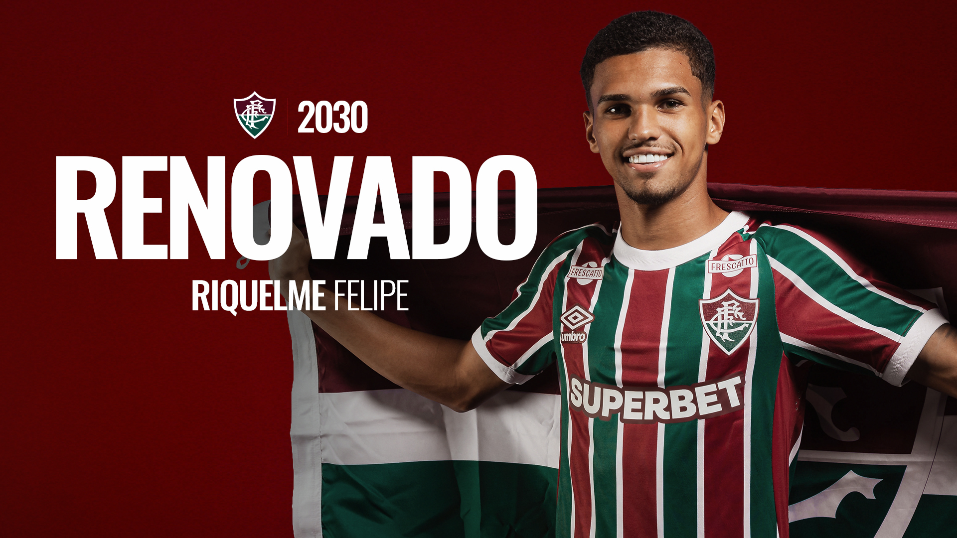 Fluminense renova contrato de Riquelme Felipe