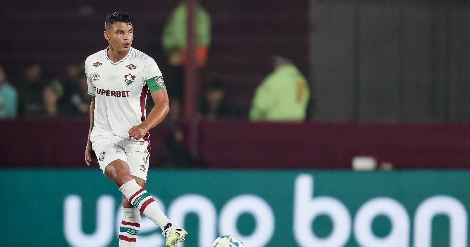 Thiago Silva em campo pelo Fluminense. Foto: Marcelo Gonçalves/Fluminense