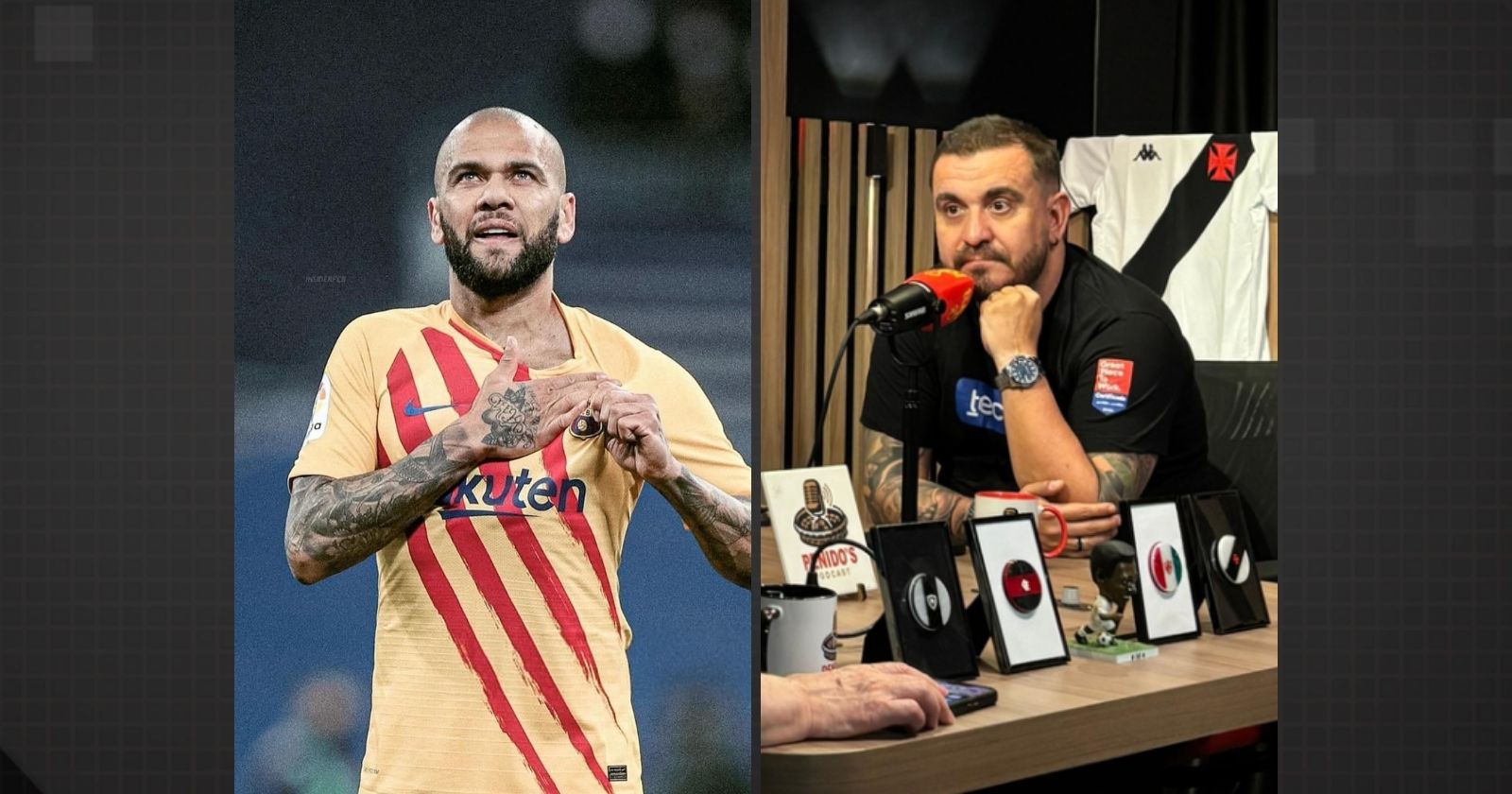 Fui Clear relembra cancelamento por defender Daniel Alves: "Só por uma opinião"