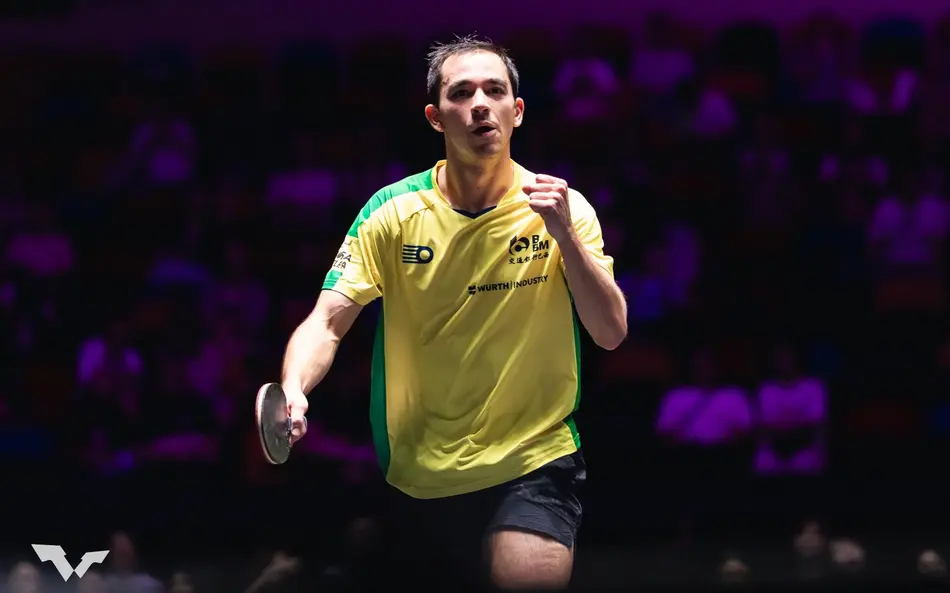 Hugo Calderano chega à semifinal do WTT Macau