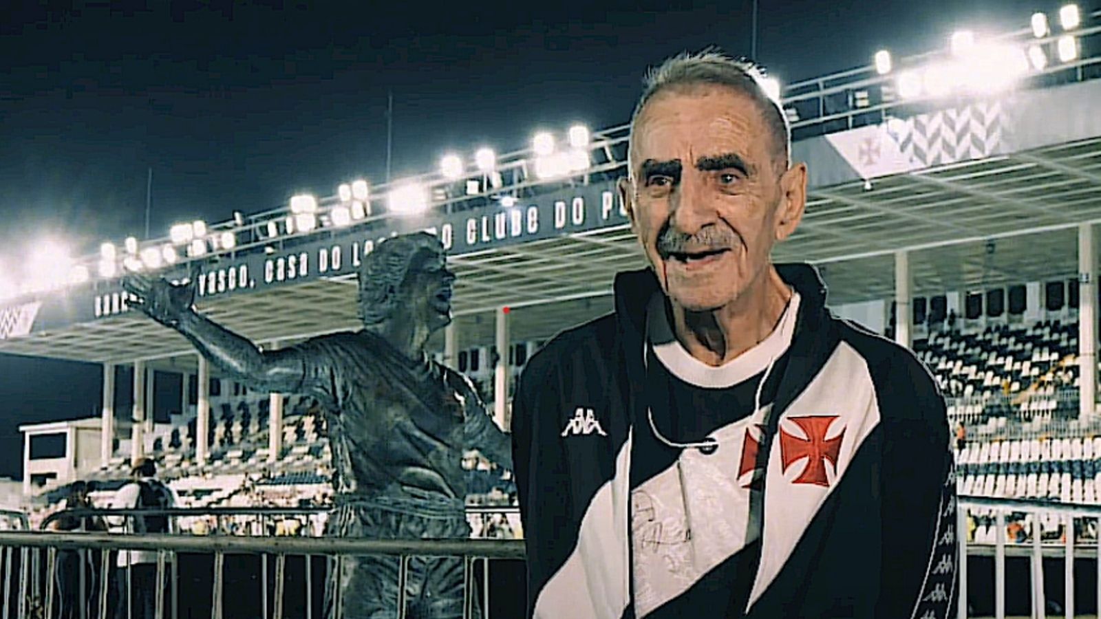 A emocionante história do vascaíno que virou símbolo de paixão e alegria