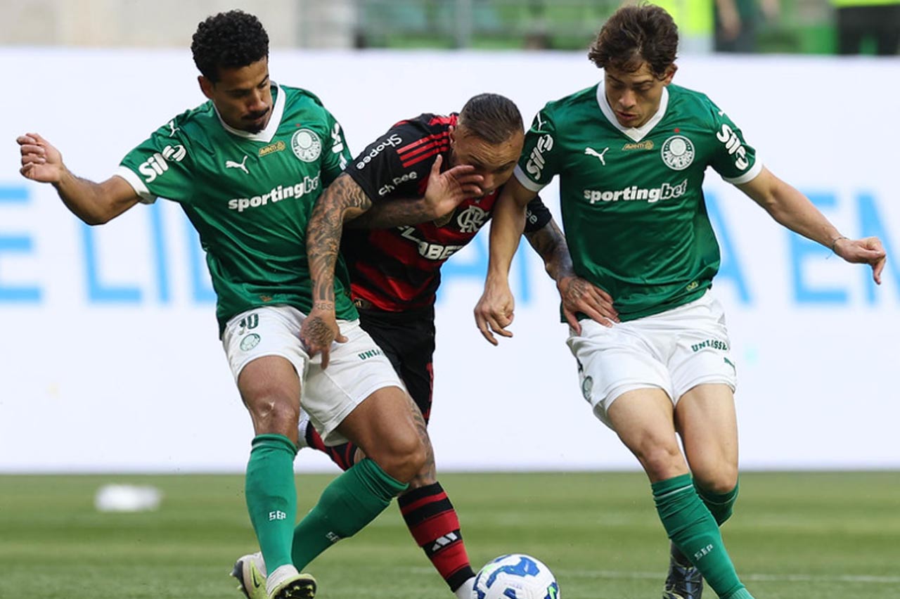 CBF marca jogos atrasados de Flamengo e Palmeiras no Campeonato Brasileiro
