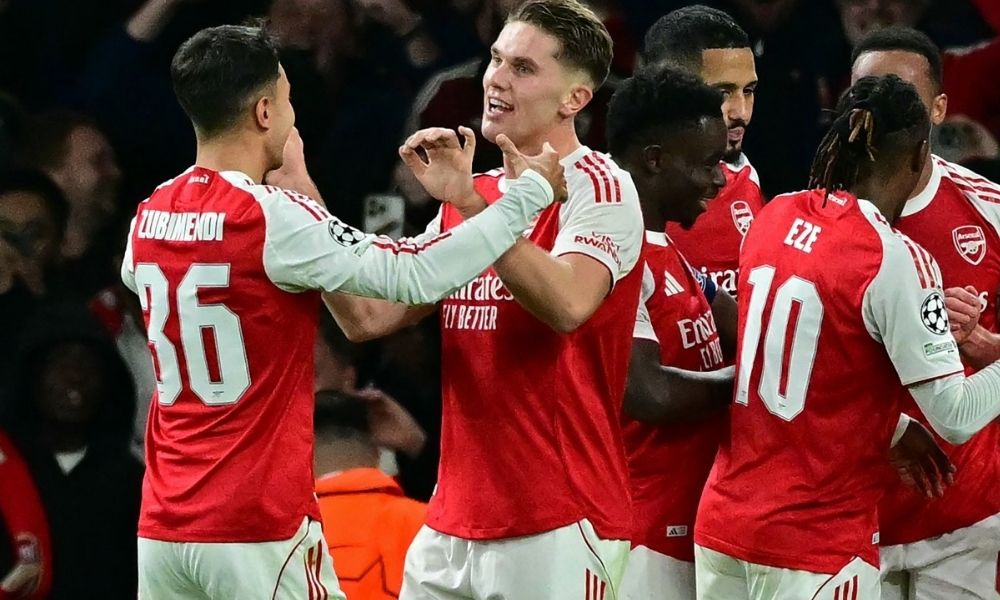 Com gols de brasileiros, Arsenal atropela Atlético de Madrid e segue invicto na Champions League