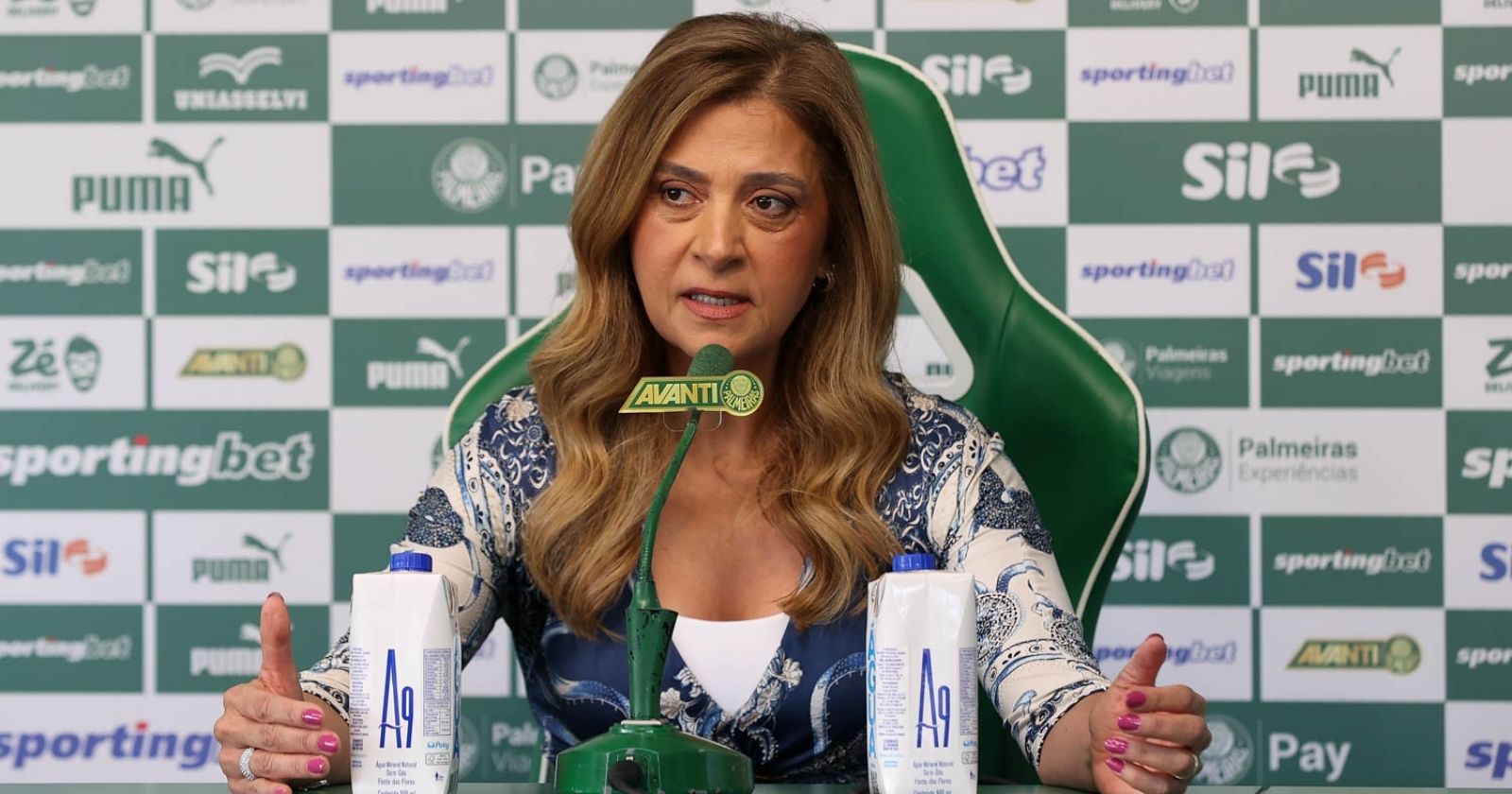 Leila Pereira desafia Flamengo: “Quero ver a audiência”