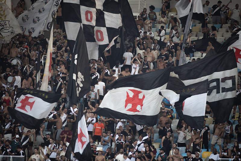 Torcida do Vasco. Vasco da Gama x Flamengo pelo Campeonato Brasileiro realizado no Estádio do Maracanã em 21 de Setembro de 2025. Fotos: Matheus Lima/Vasco.