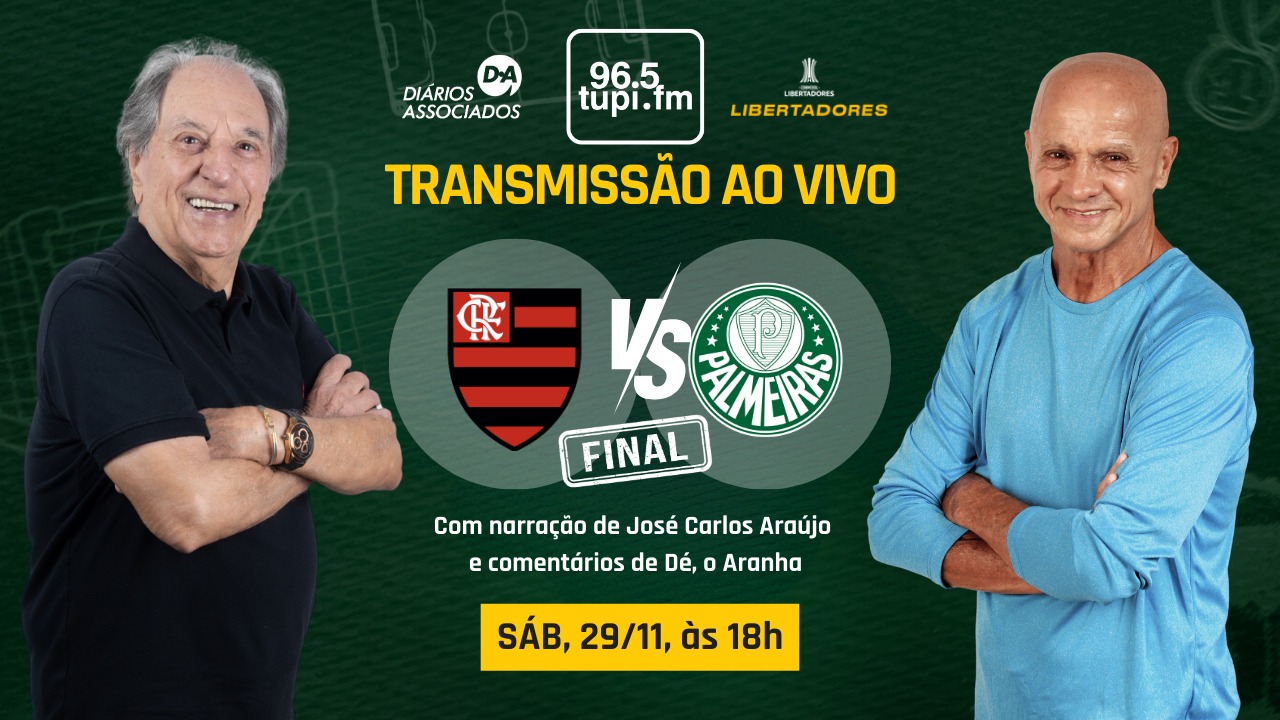 Ao vivo: Flamengo e Palmeiras disputam a Glória Eterna na Libertadores