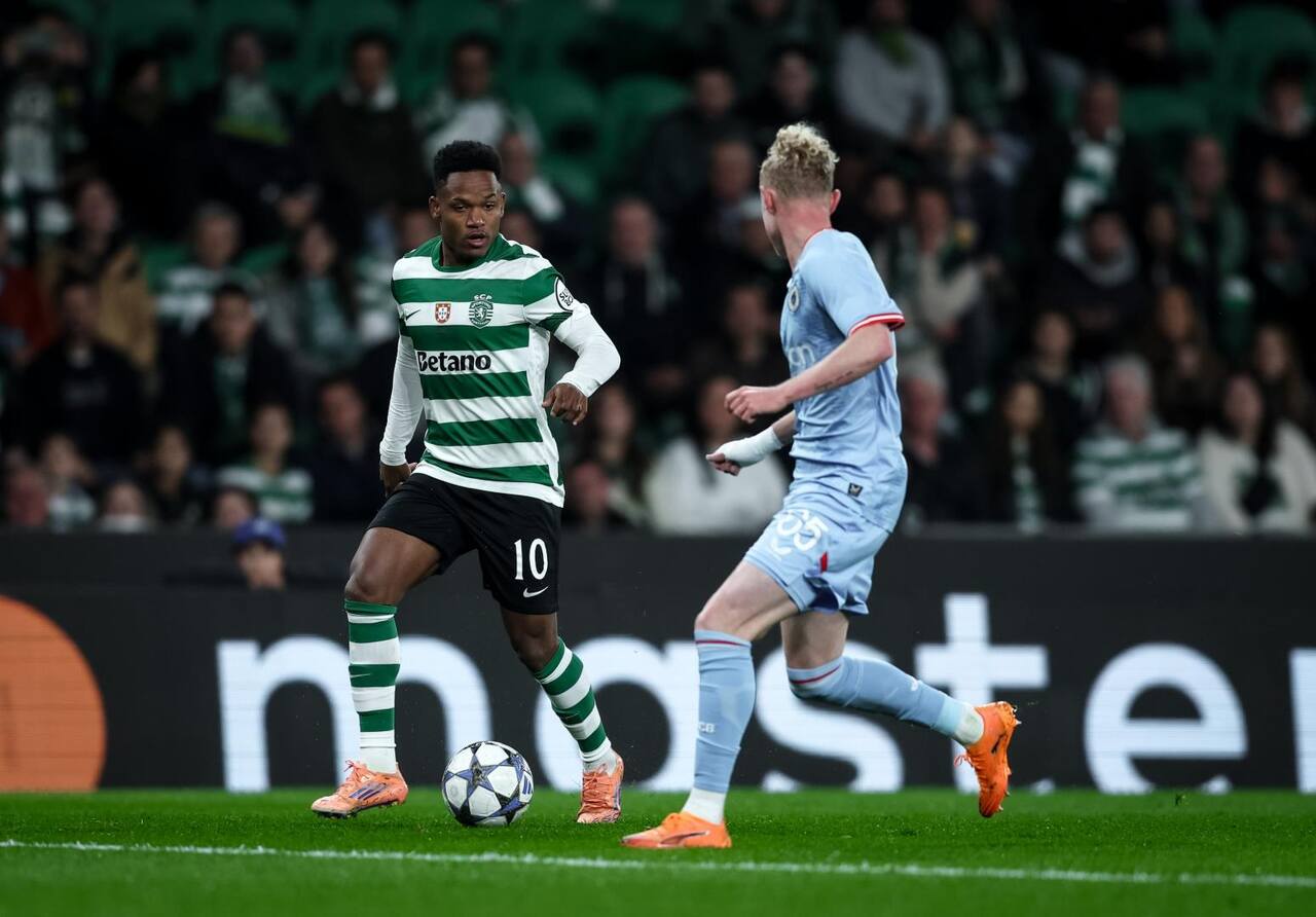 Geny brilha na goleada do Sporting sobre o Club Brugge