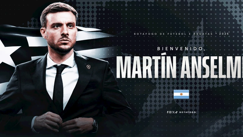 Botafogo anuncia Martín Anselmi e aposta em técnico campeão continental
