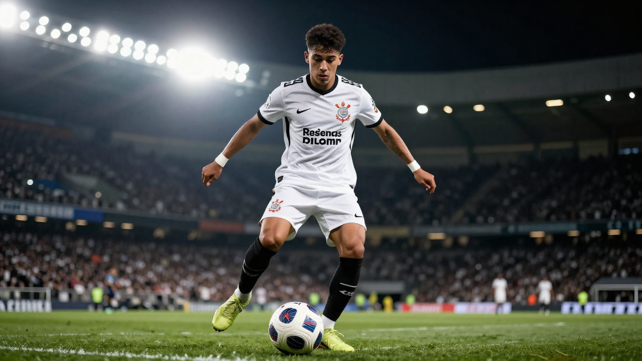 Clube inglês e rivais europeus monitoram a joia Breno Bidon, do Corinthians, com multa milionária