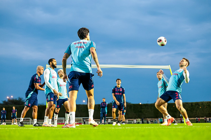 Flamengo tem apenas um desfalque para enfrentar o PSG
