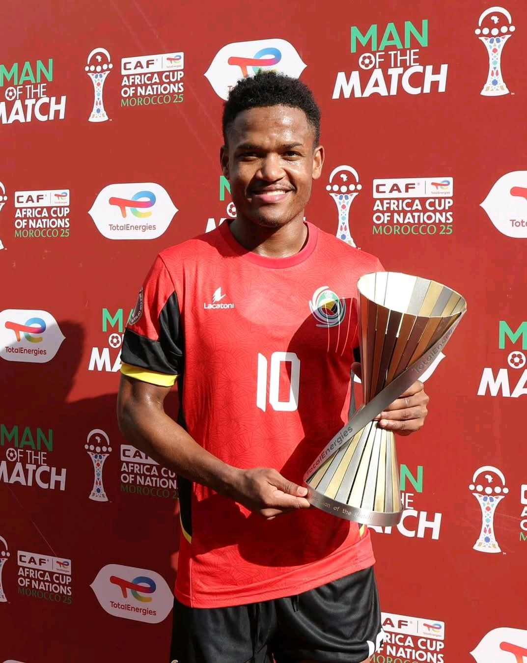GENY MELHOR JOGADOR DA PARTIDA CONTRA GABÃO