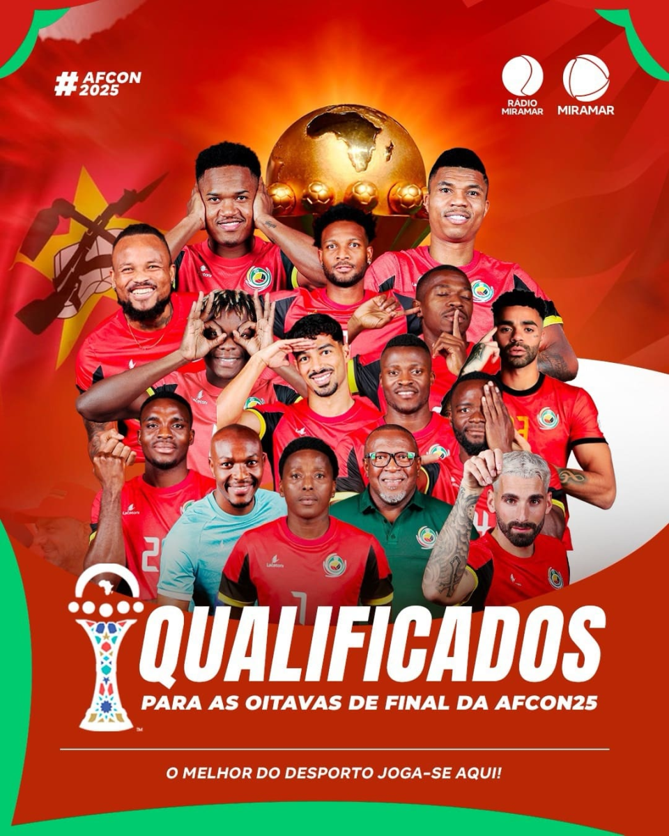 HISTÓRICO!! Moçambique está nas oitavas de final da CAN 2025