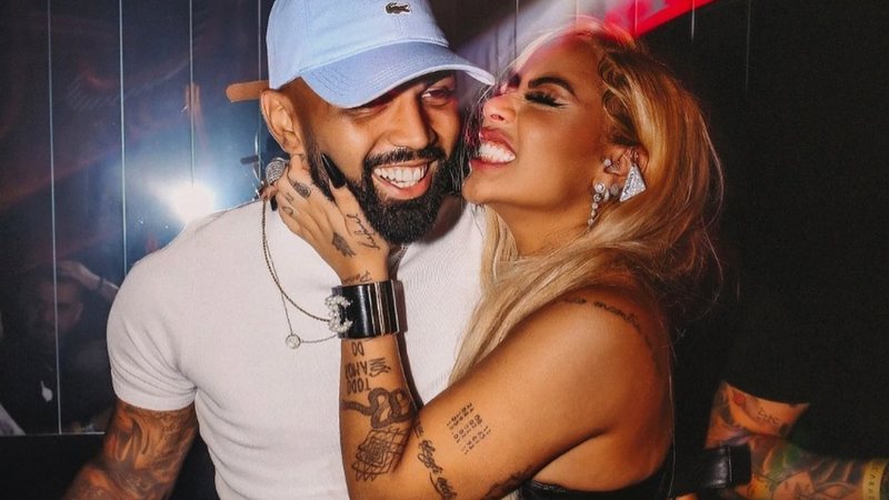 Gabigol e Rafaella Santos