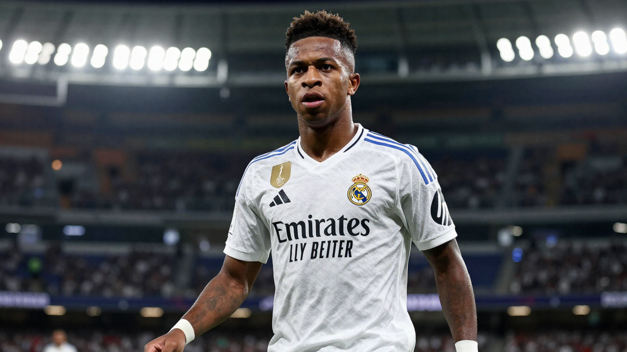 Vini Jr. ainda não renovou com o Real Madrid e já conversa com gigantes ingleses