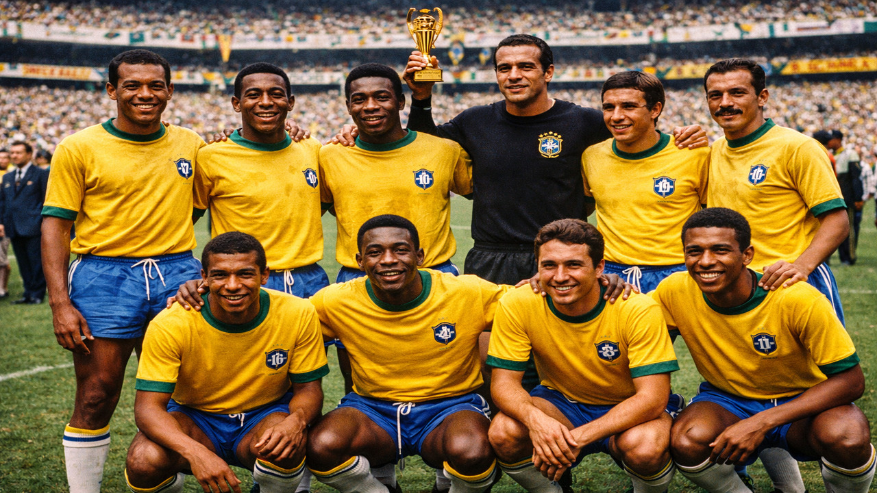 A histórica seleção brasileira de 1970 que encantou o mundo e marcou o futebol para sempre