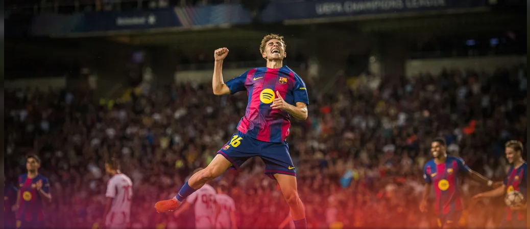 Barcelona renova contrato com meia Fermín López até 2031; multa rescisória é de R$ 3,1 bilhões