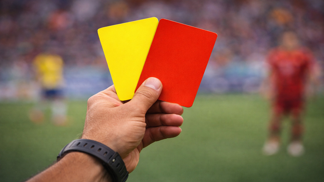 Como surgiram os cartões amarelo e vermelho e por que eles mudaram o futebol