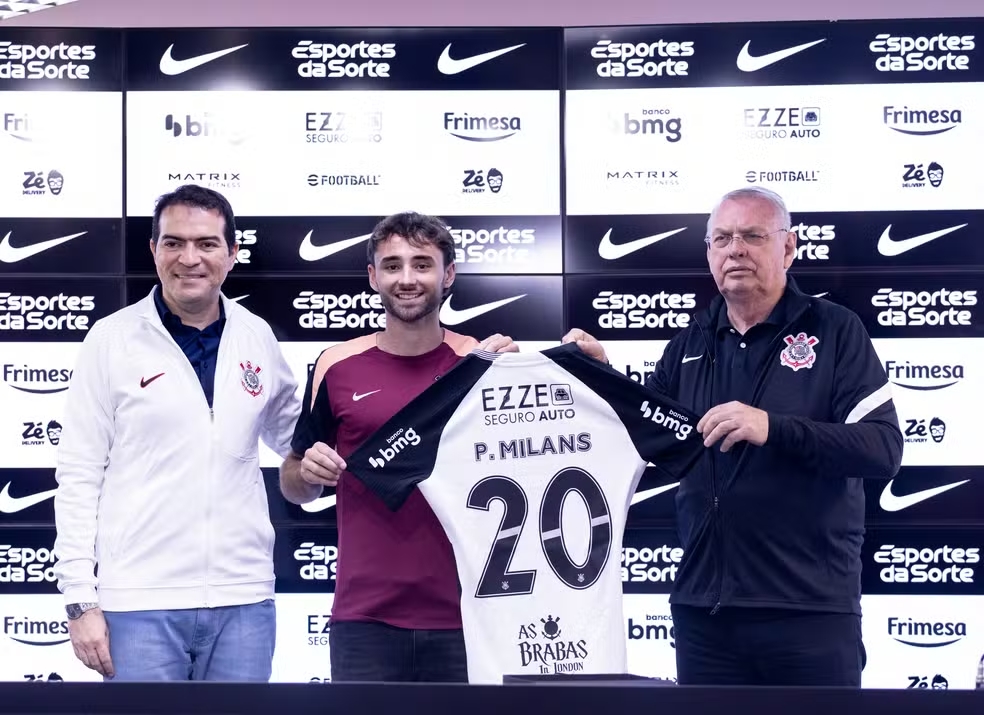 Pedro Milans é reforço do Corinthians