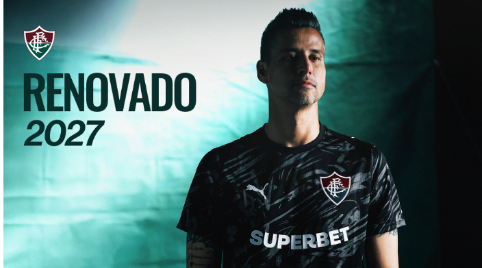 Fluminense acerta a renovação de contrato do goleiro Fábio até 2027