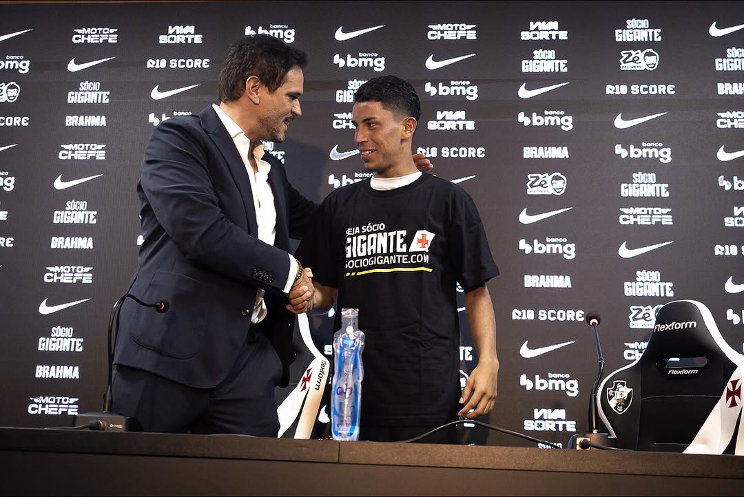 Admar Lopes e Johan Rojas (Foto: Dikran Sahagian/Vasco)