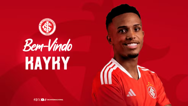 Inter anuncia contratação de Kayky; confira detalhes
