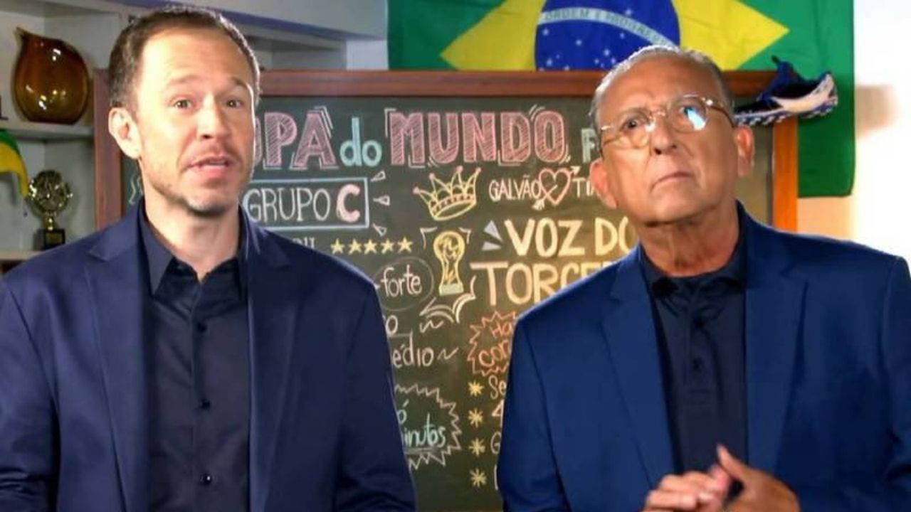 SBT divide 32 jogos da Copa do Mundo entre Galvão e Tiago Leifert; confira