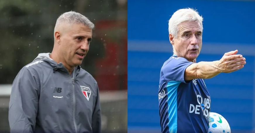 São Paulo e Grêmio se enfrentam no Morumbis em duelo de tricolores pela Série A