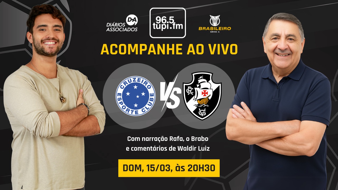 Ao vivo: Vasco enfrenta o Cruzeiro, no Mineirão, buscando nova vitória com Renato Gaúcho