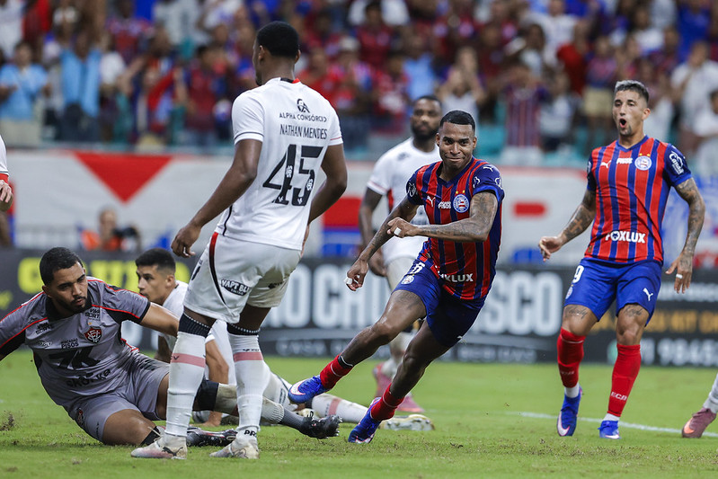 Jean Lucas. Bahia x Vitória (Foto: Rafael Rodrigues/EC Bahia)