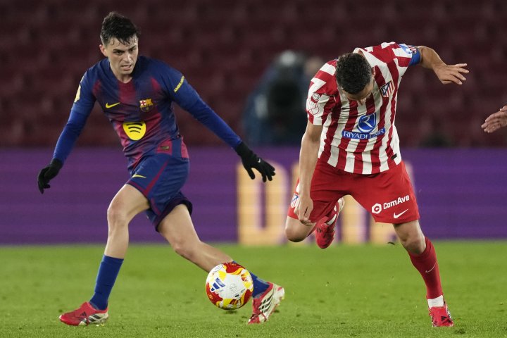 Barcelona x Atlético de Madrid (Foto: As)