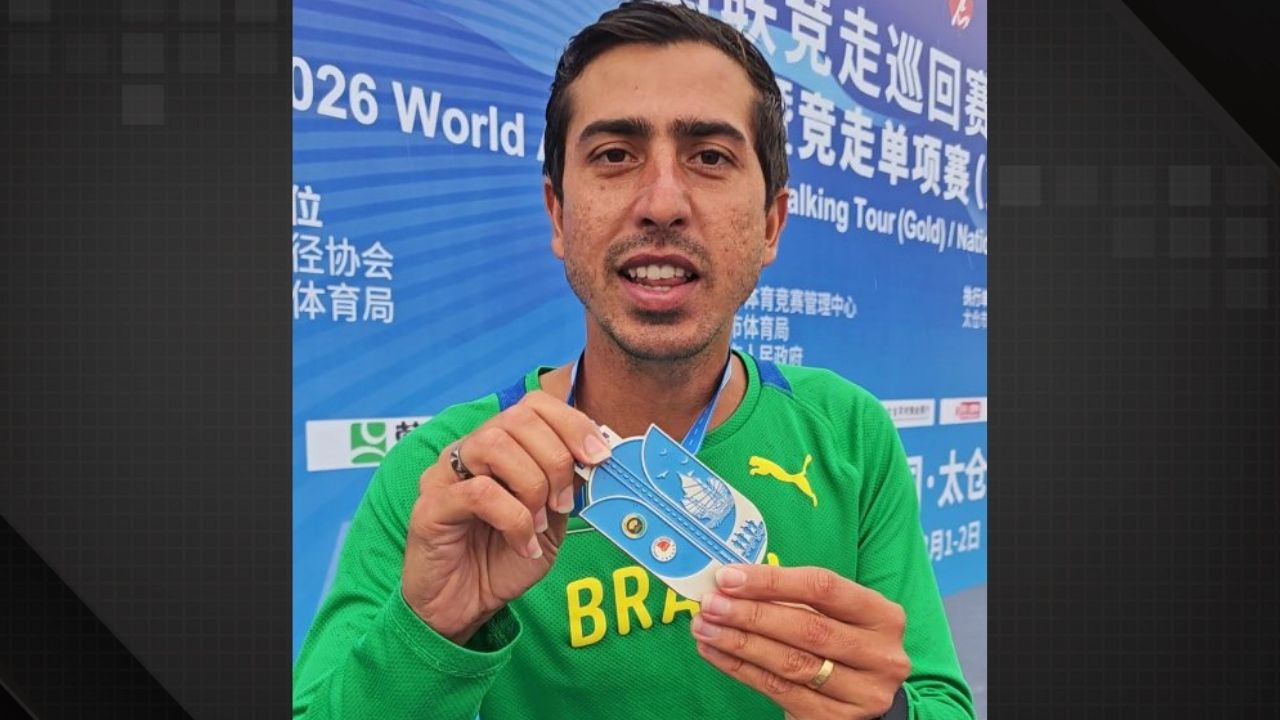 Caio Bonfim conquista prata em meia-maratona na China e bate recorde sul-americano