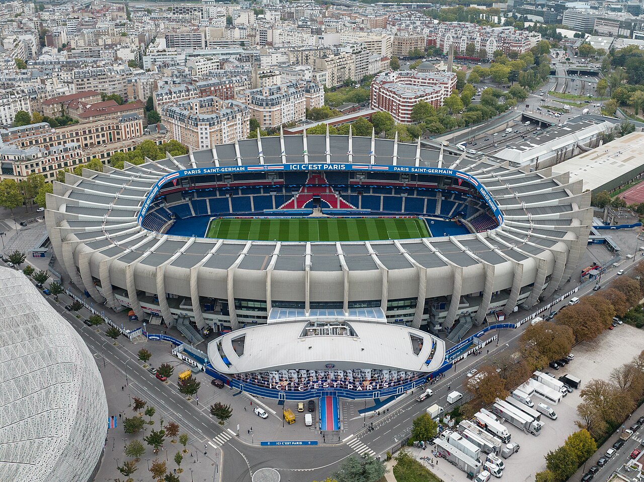 Estádio Parc des Princes em Paris (Foto: Arne Mueseler)