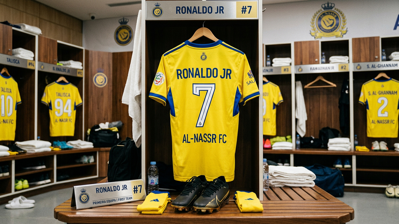 Al-Nassr deseja promover Cristiano Ronaldo Jr para o time principal