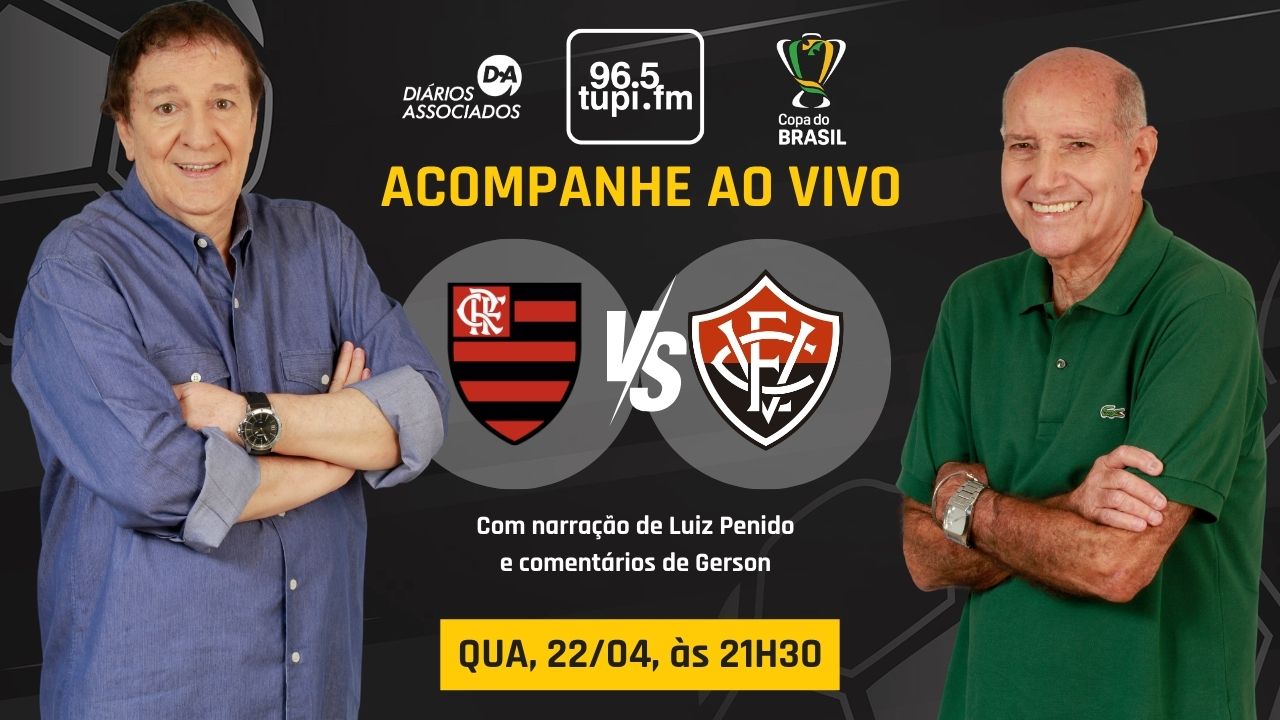 Ao vivo: Flamengo e Vitória iniciam duelo por vaga nas oitavas da Copa do Brasil