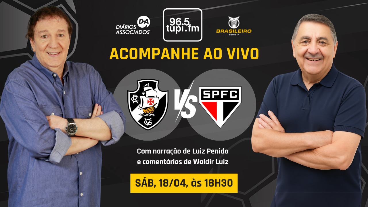 Ao vivo: Vasco busca retomar caminho das vitórias contra o São Paulo