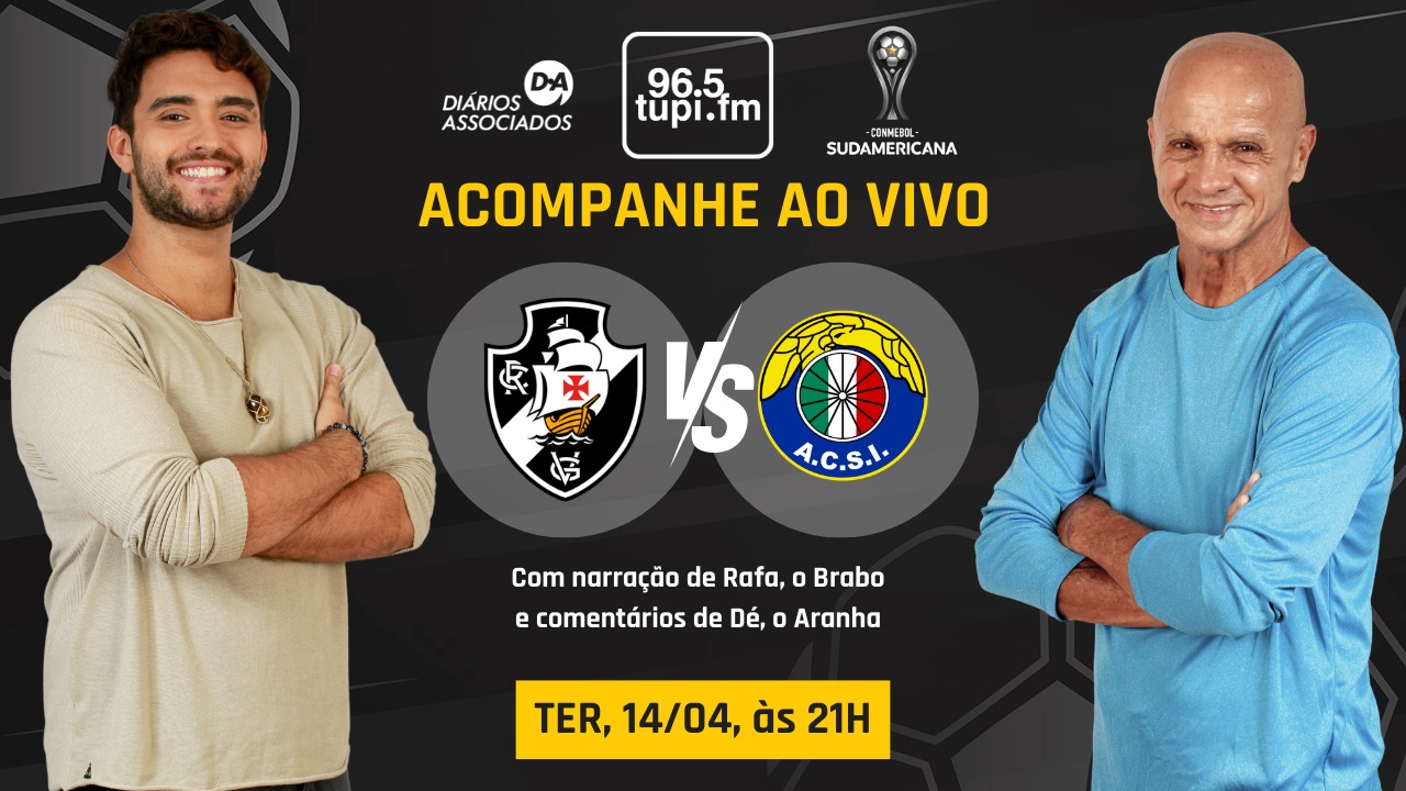 Ao vivo: Vasco e Audax Italiano se enfrentam em São Januário pela Copa Sul-americana