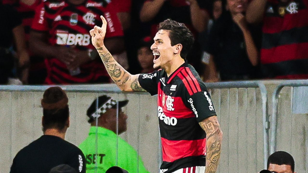 Em abril, Pedro tem média de 70 minutos para participar de gol pelo Flamengo