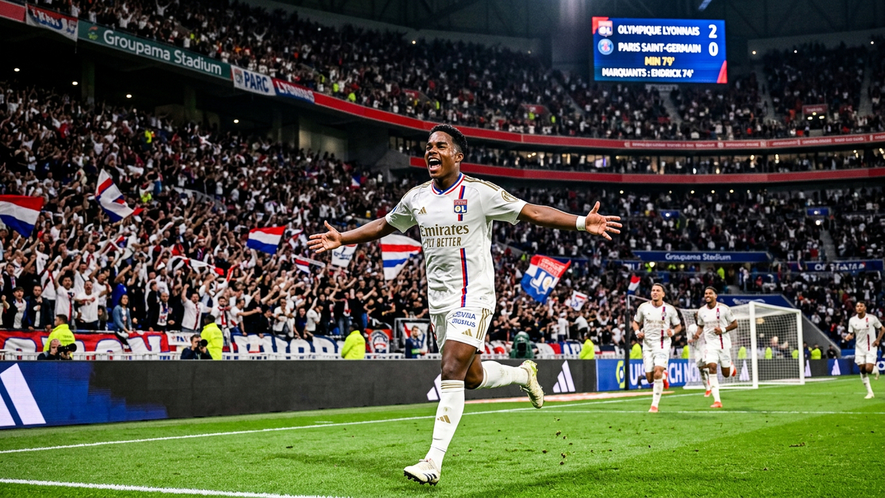 Endrick se destaca com gol e assistência contra o PSG e reforça candidatura a vaga na Copa do Mundo
