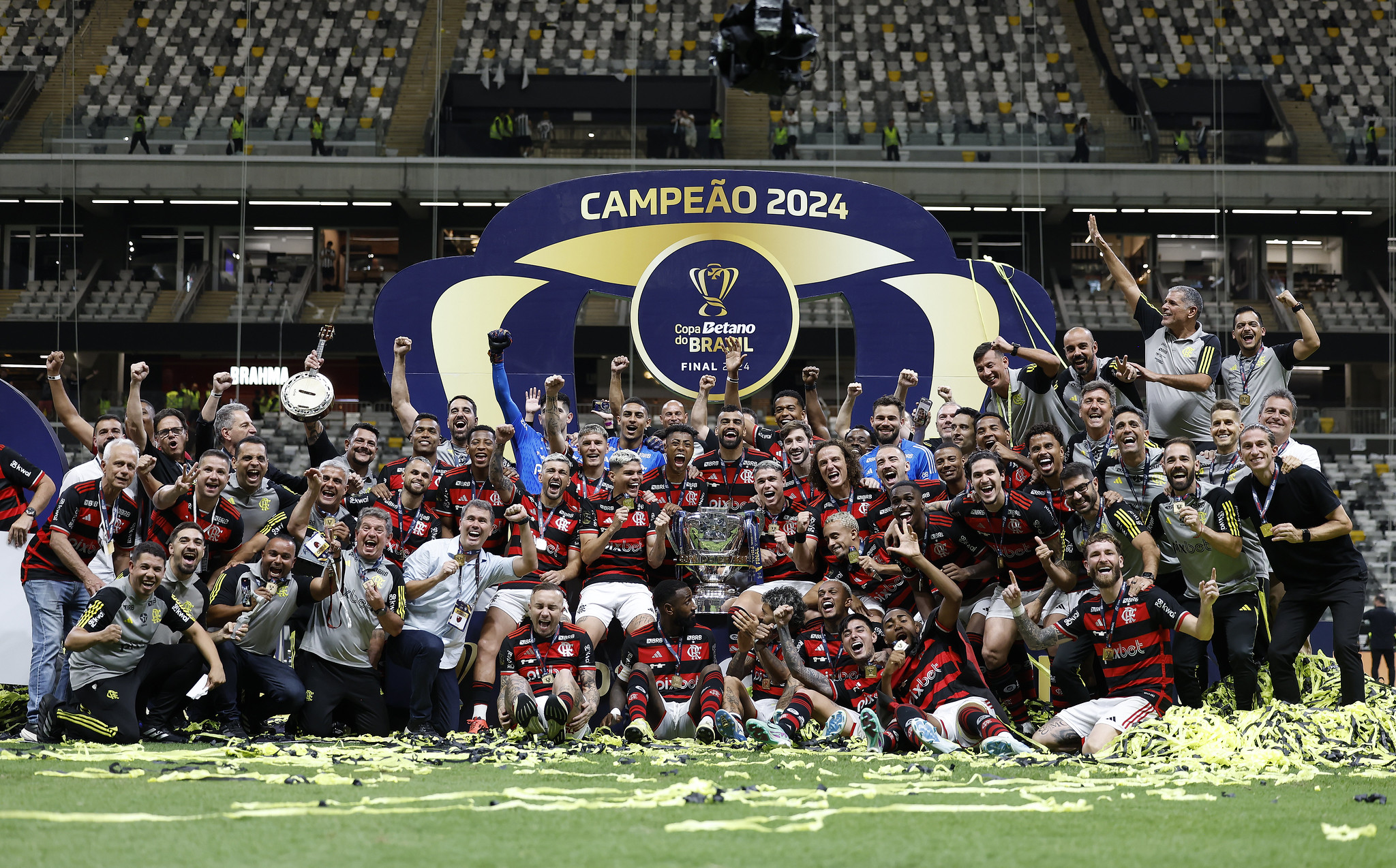 Flamengo busca defender bom retrospecto contra o Atlético-MG na Arena MRV