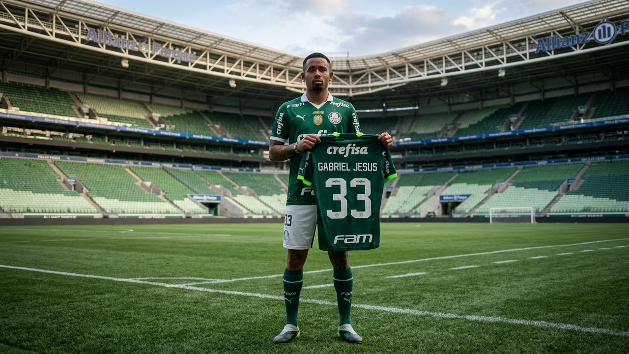 Gabriel Jesus pode retornar ao Palmeiras em 2026 por meio de empréstimo