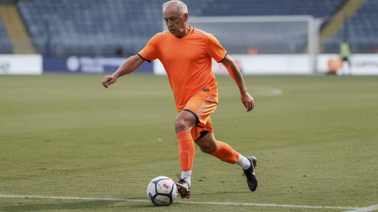 Johan Cruyff: "Jogar futebol é a coisa mais simples do mundo, mas jogar simples é a coisa mais difícil.”