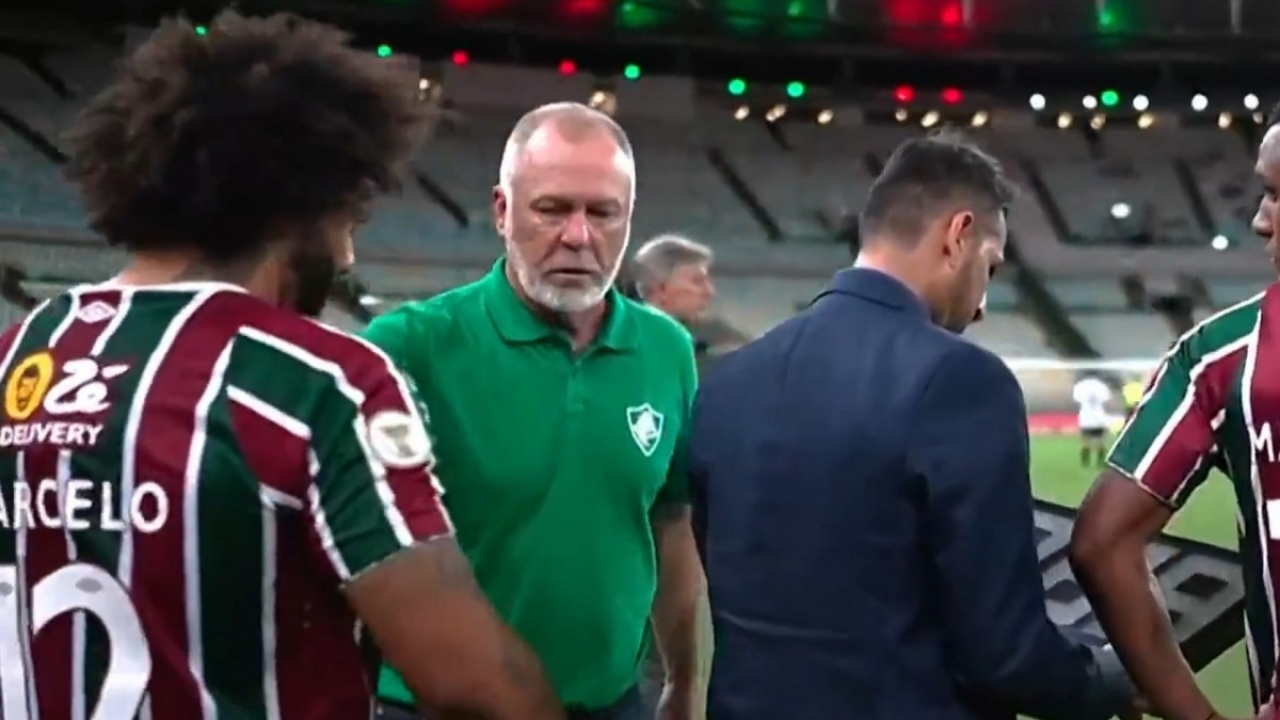 Marcelo desabafa e revela a frase que irritou Mano Menezes no Fluminense