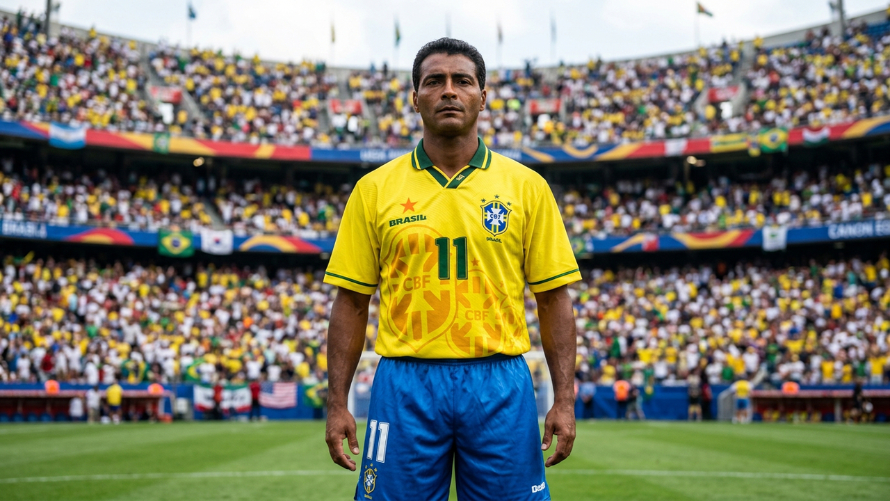 Romário: “A vida me ensinou a nunca baixar a cabeça.”